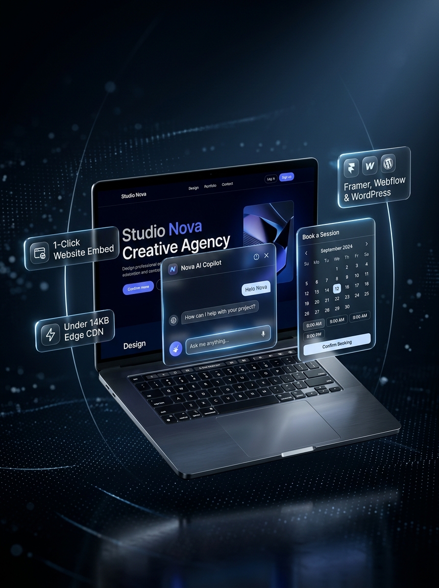 1-Click Website Embed Widgets